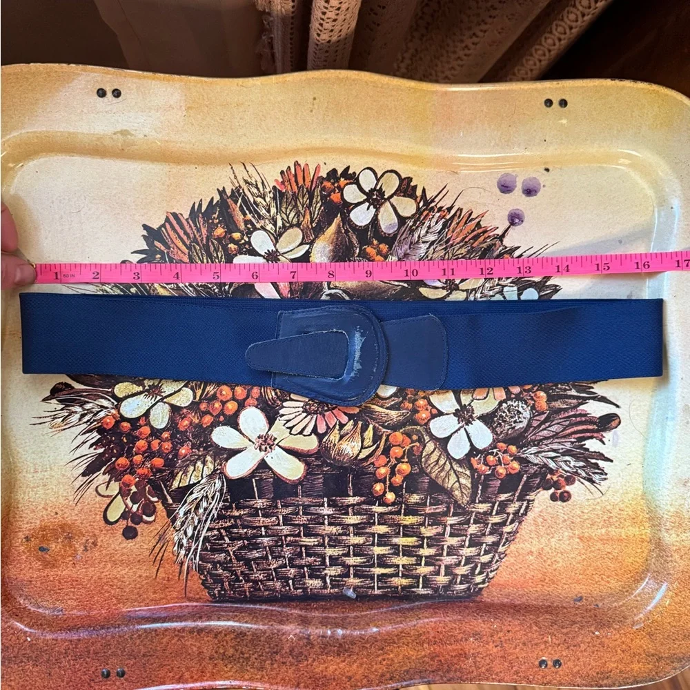 VTG  Blue Stretch Belt